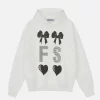 Aelfric Eden Bow Heart Print Hoodie