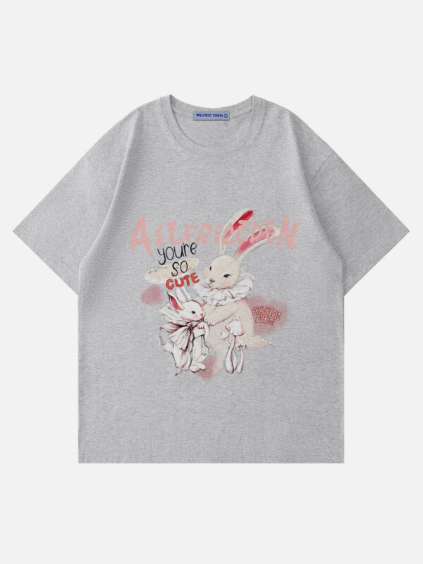 Aelfric Eden Cartoon Cute Rabbit Tee