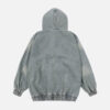 Aelfric Eden Denim Dragon Print Hoodie