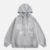 Aelfric Eden Embroidery Lace Bow Hoodie