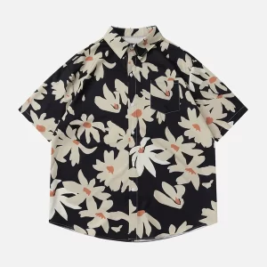 Aelfric Eden Flower Power Print Shirt