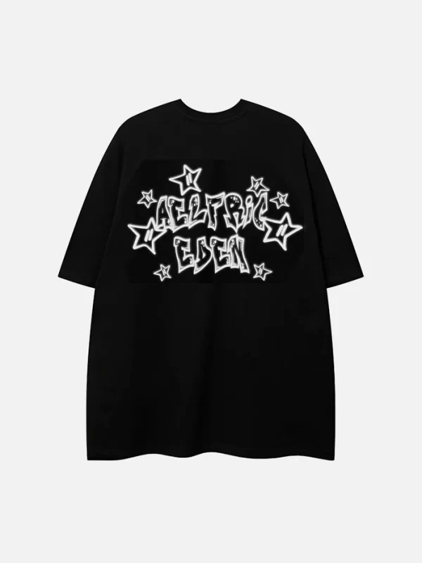 Aelfric Eden Hip Hop Character Print Tee