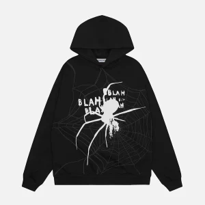 Aelfric Eden Spider Print Shadow Hoodie