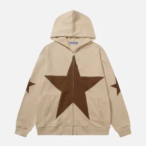 Aelfric Eden Star Graphic Print Hoodie