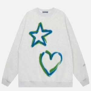 Aelfric Eden Star Heart Sweatshirt