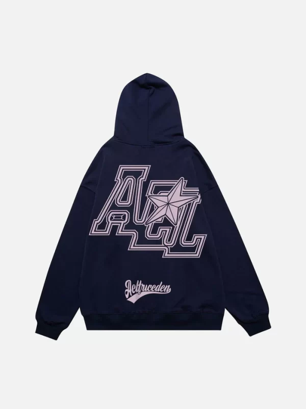 Aelfric Eden Vintage AEL Print Hoodie