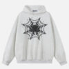 Aelfric Eden Web Spider Print Hoodie